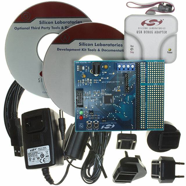 Microprocessors C8051F005DK-J by Silicon Labs