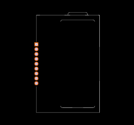 12 LCD BREAKOUT Footprint