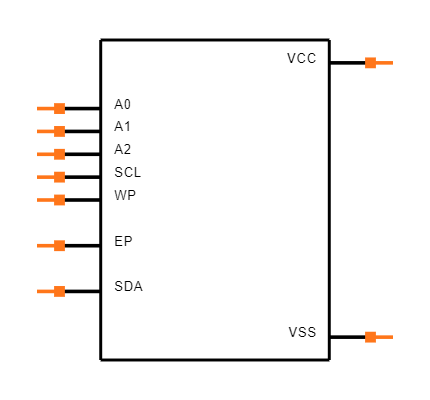 24AA32AT-I/MC Symbol
