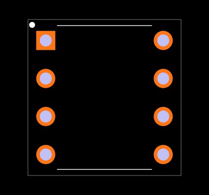 24AA65/P Footprint