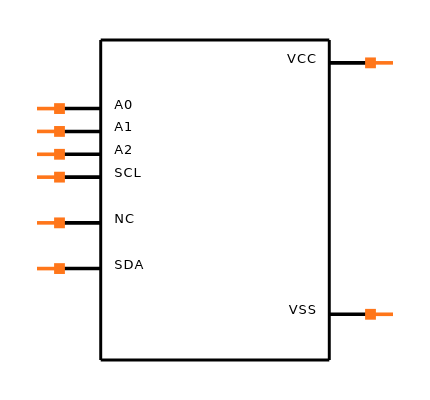24AA65/P Symbol