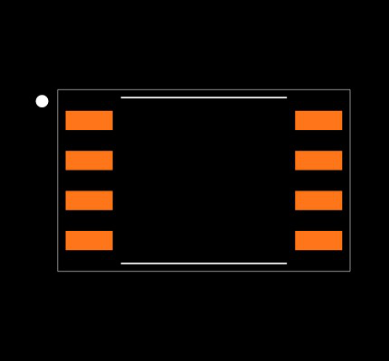 24AA65/SM Footprint
