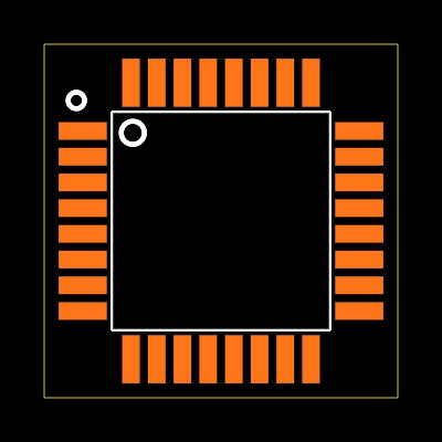 ATMEGA328P-AU Footprint