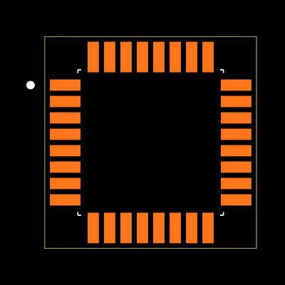 ATMEGA8A-AU Footprint