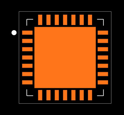 DSPIC30F1010-20E/MM Footprint