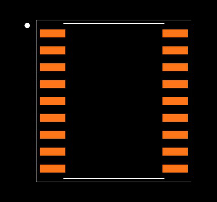 DSPIC30F2011-30I/SO Footprint