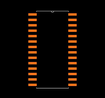 DSPIC30F3010-20I/SO Footprint