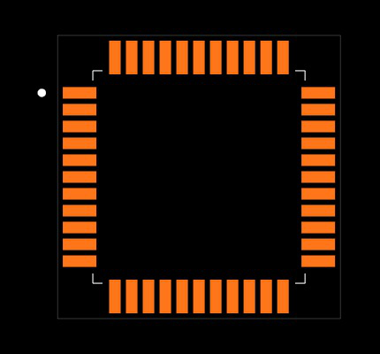 DSPIC30F3014-30I/P Footprint