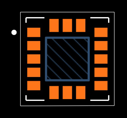 ICM-20602 Footprint