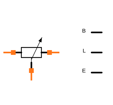 JML3266W-200K Symbol