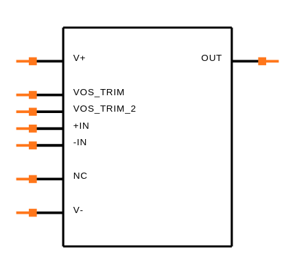 LT1007IS8 Symbol