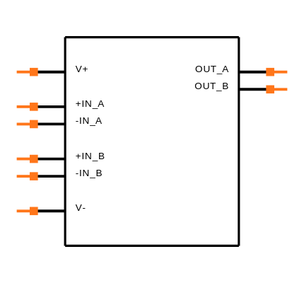 LT1113CS8 Symbol