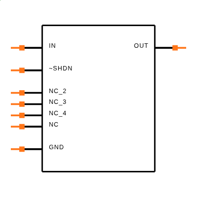 LT1121CS8-5#PBF Symbol