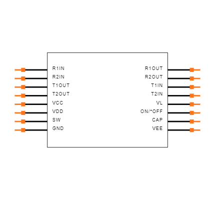 LTC2803CGN-1#TRPBF Symbol