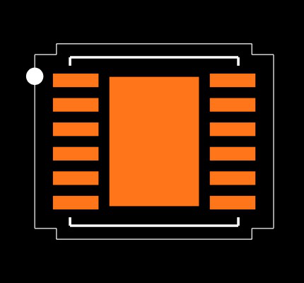 LTC2930CDD#PBF Footprint