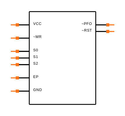 LTC2935CDC-3#TRPBF Symbol