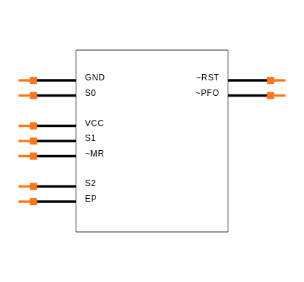 LTC2935IDC-3#TRMPBF Symbol