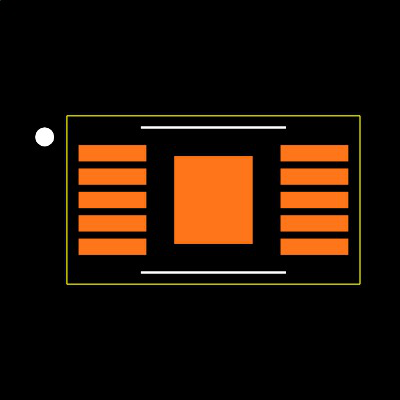LTC3251EMSE-1.5#PBF Footprint