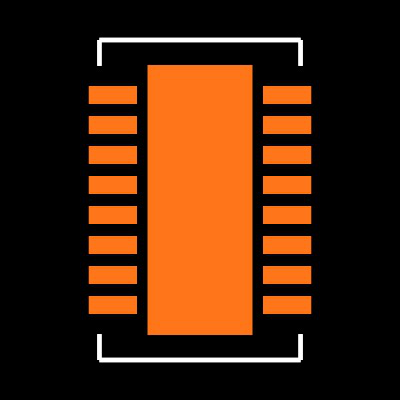 LTC4217IDHC#PBF Footprint