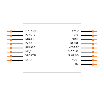 LTC4267CDHC Symbol