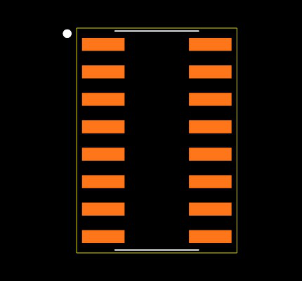 MAX3232ECDR Footprint