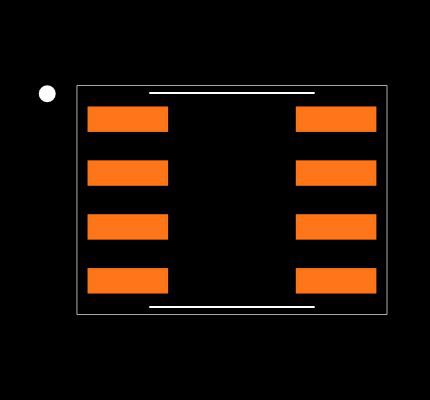 MCP1403T-E/SN Footprint
