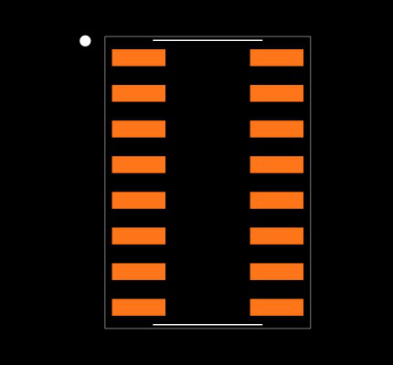 MCP14E4T-E/SL Footprint