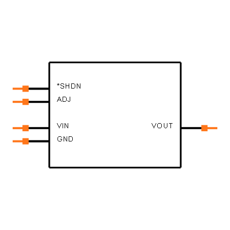MCP1825-3302E/AT Symbol