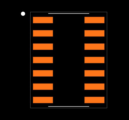 MCP604-I/SL Footprint