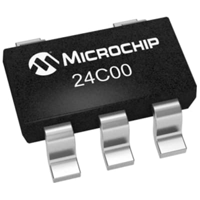 Memories 24C00T-I/OT by Microchip Technology
