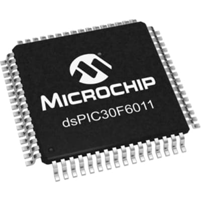 16-bit PICs DSPIC30F6011-30I/PF by Microchip Technology