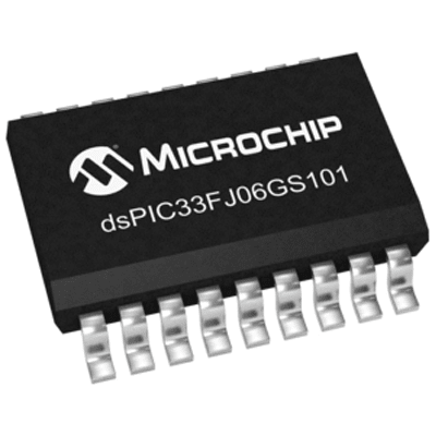 16-bit PICs DSPIC33FJ06GS101-I/SO by Microchip Technology