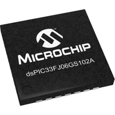 16-bit PICs DSPIC33FJ06GS102A-I/MM by Microchip Technology