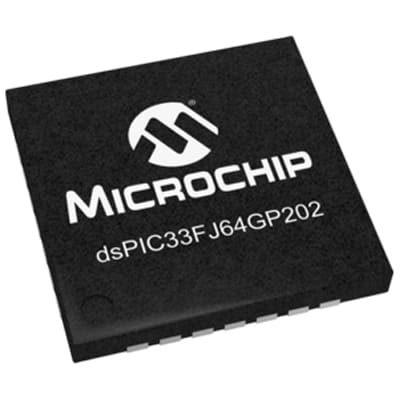 DSPIC33FJ64GP202-I/MM by Microchip
