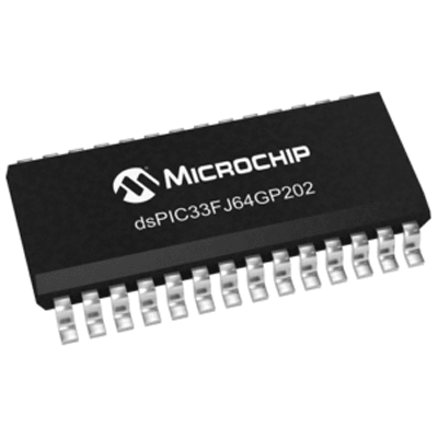 16-bit PICs DSPIC33FJ64GP202-I/SO by Microchip Technology