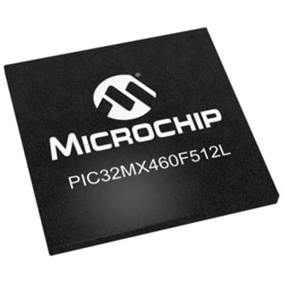 32-bit PICs PIC32MX460F512LT-80I/BG by Microchip Technology