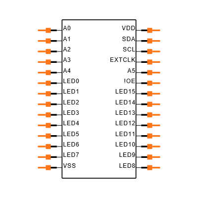 PCA9685PW Symbol