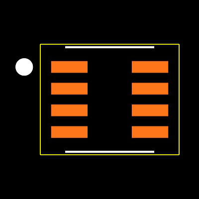 SI1102-A-GM Footprint