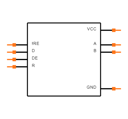 SN75176BDR Symbol