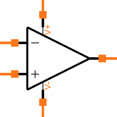 TL074CD Symbol