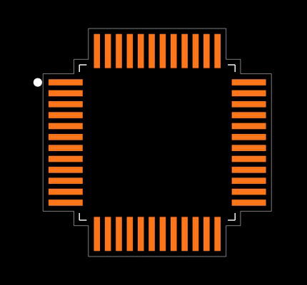 W5500 Footprint